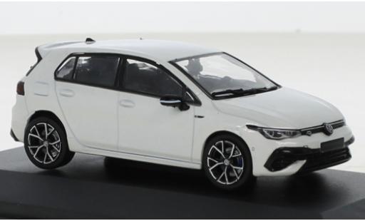 Volkswagen Golf 1/43 Solido VIII R metallise bianco 2021 modellino in miniatura