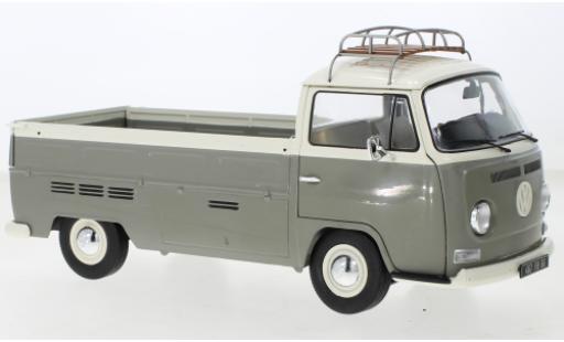 Volkswagen T2 1/18 Solido Pick Up grigio/bianco 1968 modellino in miniatura