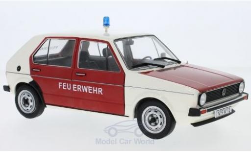 Volkswagen Golf V 1/18 Solido I Feuerwehr 1974 modellino in miniatura