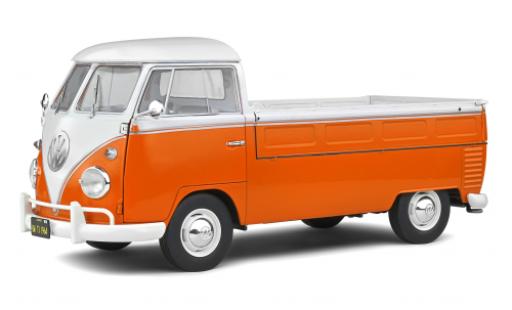 Volkswagen T1 1/18 Solido Pritsche orange/bianco 1950 modellino in miniatura