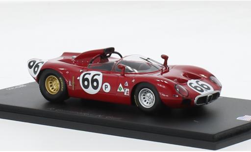 Alfa Romeo 33 1/43 Spark RHD No.66 IMSA 12h Sebring 1967 1:43 modellino in miniatura