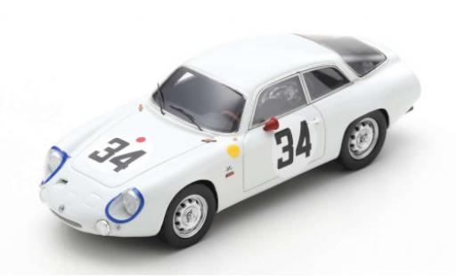 Alfa Romeo Giulietta 1/43 Spark Sport Zagato No.34 24h Le Mans 1963 G.Sala/R.Rossi modellino in miniatura