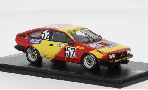 Alfa Romeo GT 1/43 Spark V 6 24h Spa 1984 #52 1:43 modellino in miniatura