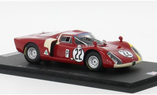 Alfa Romeo T33 1/43 Spark /2 24h Daytona 1968 #22 1:43 modellino in miniatura