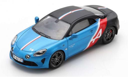Alpine A110 1/43 Spark No.14 GP Monaco 2021 Trackside Car F.Alonso modellino in miniatura