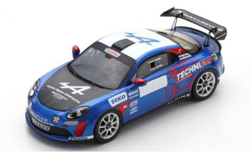Alpine A110 1/43 Spark Rally RGT No.43 Rallye WM Rallye Monte Carlo 2021 E.Guigou/A.Coria modellino in miniatura