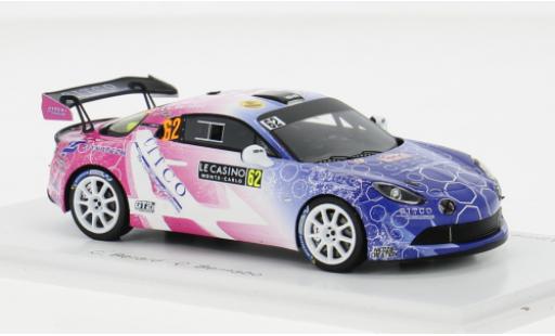 Alpine A110 1/43 Spark Rally RGT No.62 Rallye WM Rallye Monte Carlo 2024 1:43 modellino in miniatura