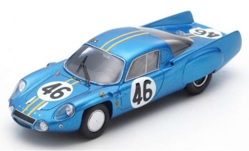 Alpine A210 1/43 Spark No.46 24h Le Mans 1966 M.Bianchi/J.Vinatier modellino in miniatura