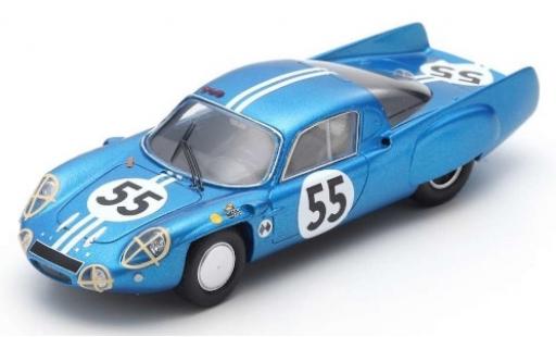 Alpine A210 1/43 Spark No.55 24h Le Mans 1966 A.de Cortanze/J.-P.Hanrioud modellino in miniatura