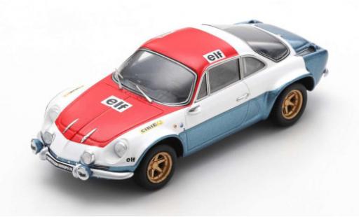 Alpine A110 1/43 Spark Renault Group IV Salon de Paris 1972 modellino in miniatura