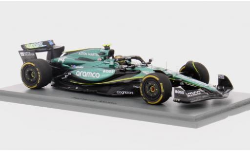 Aston Martin AMR2 1/43 Spark 4 GP Mexiko 2024 Aramco F1 Team #14 1:43 modellino in miniatura