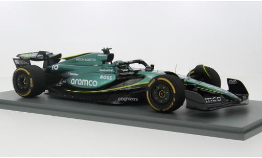 Aston Martin AMR2 1/18 Spark 4 No.18 Aramco F1 Team Aramco Formel 1 2024 1:18 modellino in miniatura