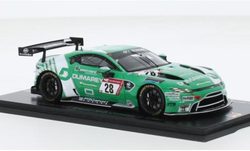 Aston Martin Vantage 1/43 Spark AMR GT3 No.28 PROsport-Racing 24h Nürburgring 2023 1:43 modellino in miniatura