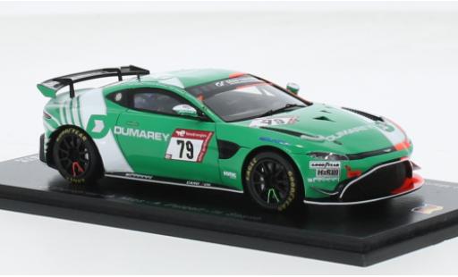 Aston Martin V8 Vantage GT4 1/43 Spark Vantage AMR GT4 No.79 PROsport-Racing 24h Nürburgring 2023 1:43 modellino in miniatura