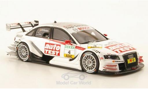 Audi A4 DTM 1/43 Spark DTM No.4 DTM 2011 T.Scheider modellino in miniatura