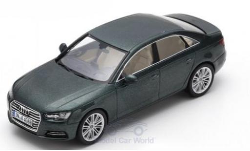 Audi A4 1/43 Spark metallico verde 2016 modellino in miniatura