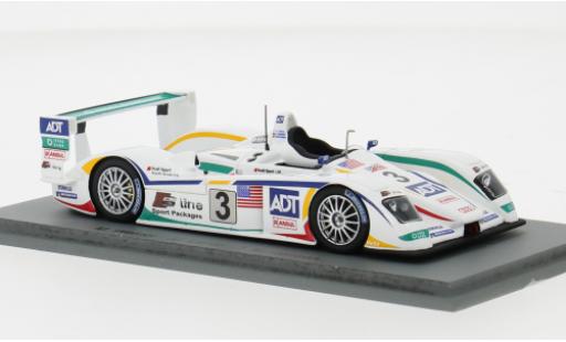 Audi R8 1/43 Spark 24h Le Mans 2005 #3 1:43 modellino in miniatura