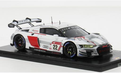 Audi R8 1/43 Spark LMS GT3 EVO II No.22 Sport Team Car Collection 24h Nürburgring 2023 1:43 modellino in miniatura
