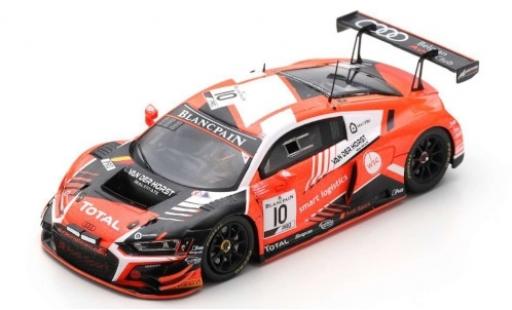 Audi R8 1/43 Spark LMS GT3 No.10 Belgian Club Team WRT 24h Spa 2019 C.Weerts/N.Nato/R.Breukers modellino in miniatura