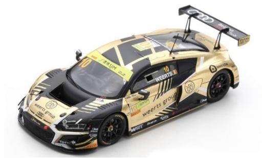 Audi R8 1/43 Spark LMS GT3 No.10 Team WRT Weerts Group Fia GT World Cup Macau 2019 C.Weerts modellino in miniatura