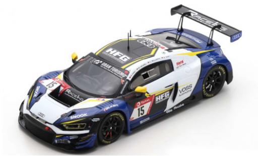 Audi R8 1/43 Spark LMS GT3 No.15 RaceIng - powered by HFG / Racing Engineers 24h Nürburgring 2020 B.Henzel/R.Frey/C.Bollrath/S.Aust modellino in miniatura