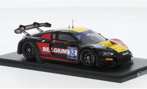 Audi R8 1/43 Spark LMS GT3 No.32 Team Belgium FIA Motorsport Games GT Sprint Cup Paul Ricard 2022 1:43 modellino in miniatura