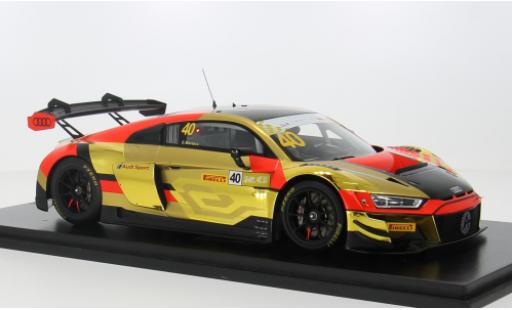 Audi R8 1/18 Spark LMS GT3 No.40 Sport Asia Team Absolute Fia GT World Cup Macau 2023 1:18 modellino in miniatura