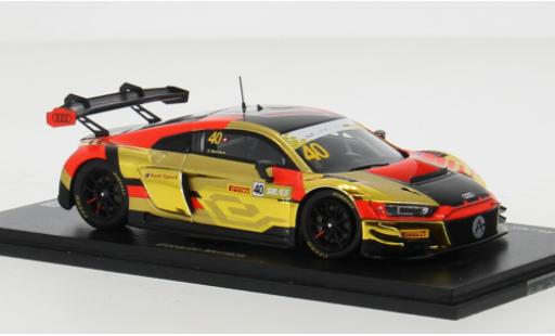 Audi R8 1/43 Spark LMS GT3 No.40 Sport Asia Team Absolute Fia GT World Cup Macau 2023 1:43 modellino in miniatura