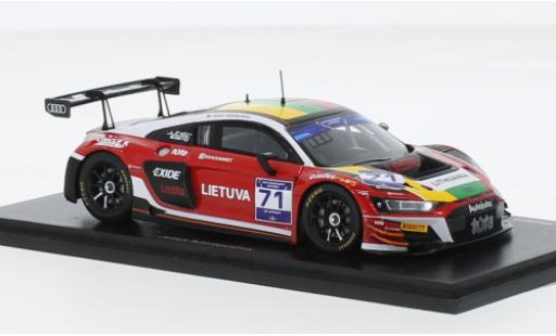 Audi R8 1/43 Spark LMS GT3 No.71 Team Lithuania FIA Motorsport Games GT Sprint Cup Paul Ricard 2022 1:43 modellino in miniatura