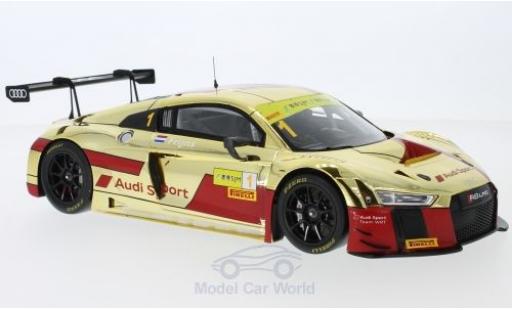 Audi R8 1/18 Spark LMS No.1 Sport Team WRT GT Cup Macau 2017 R.Frijns modellino in miniatura