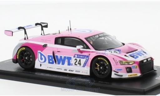 Audi R8 1/18 Spark LMS No.24 Sport Team BWT 24h Nürburgring 2018 M.Winkelhock/M.Rockenfeller/C.Haase/N.Müller modellino in miniatura