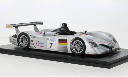 Audi R8 1/18 Spark No.7 24h Le Mans 2000 1:18 modellino in miniatura