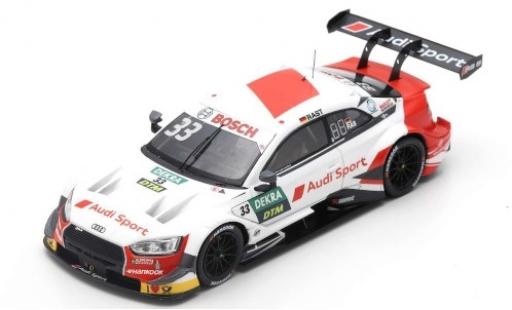 Audi RS5 1/43 Spark RS 5 DTM No.33 Sport Team Rosberg DTM 2019 R.Rast modellino in miniatura