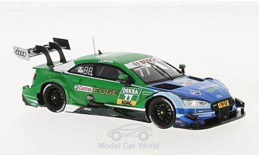 Audi RS5 DTM 1/43 Spark RS 5 DTM No.77 Sport Team Phoenix ARAL ultimate / Castrol EDGE DTM 2017 L.Duval modellino in miniatura