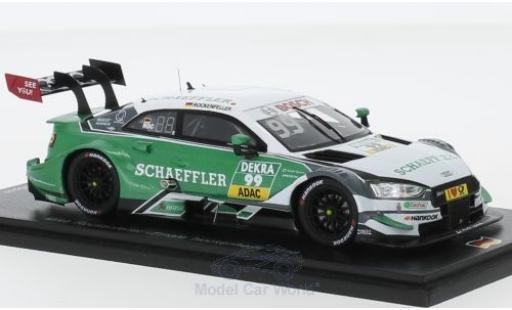 Audi RS5 1/43 Spark RS 5 DTM No.99 Sport Team Phoenix DTM Hockenheim 2018 M.Rockenfeller modellino in miniatura
