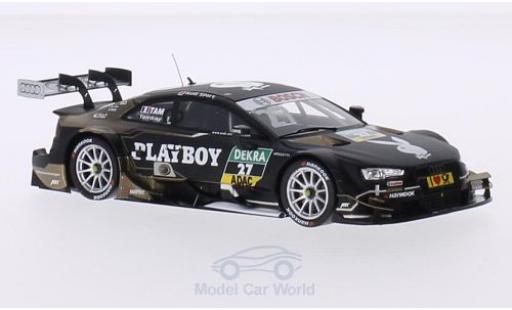 Audi RS5 DTM 1/43 Spark DTM No.27 Sport Team Abt Sportsline Playboy DTM 2015 A.Tambay modellino in miniatura