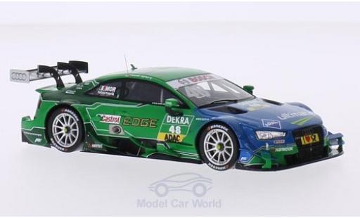 Audi RS5 DTM 1/43 Spark DTM No.48 Sport Team Abt Sportsline ARAL ultimate / Castrol EDGE DTM 2015 E.Mortara modellino in miniatura