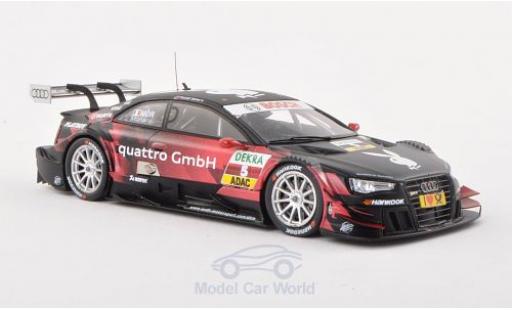 Audi RS5 DTM 1/43 Spark DTM No.5 Sport Team Rosberg Playboy DTM-Saison 2013 E.Mortara modellino in miniatura