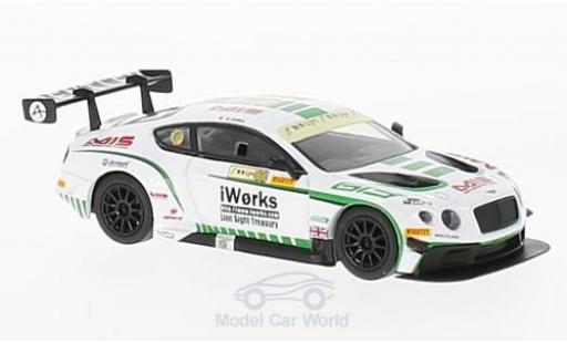 Bentley Continental 1/64 Spark GT3 RHD No.88 Team Absolute GP Macau 2015 K.Sawa modellino in miniatura
