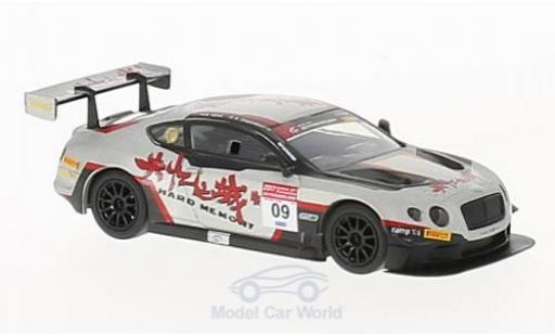 Bentley Continental T 1/64 Spark GT3 RHD No.9 Hard Memory Team Absolute GP China 2017 H.Geng/A.Imperatori modellino in miniatura