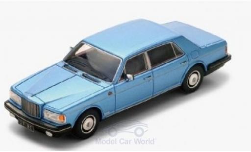 Bentley Mulsanne 1/43 Spark metallico blu RHD 1980 modellino in miniatura