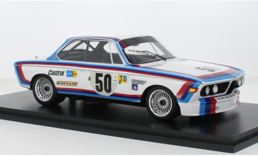 Bmw 3.0 1/18 Spark CSL No.50 Motorsport 24h Le Mans 1973 1:18 modellino in miniatura
