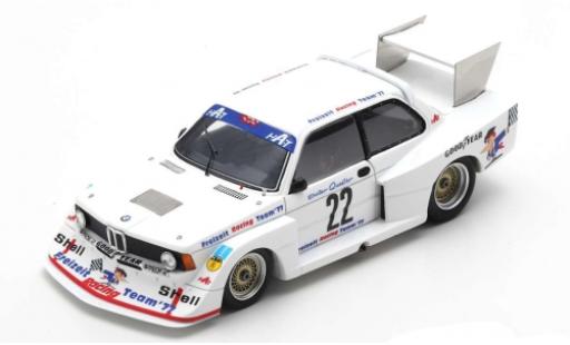 Bmw 320 1/43 Spark Gr.5 No.22 DRM Norisring 1977 D.Quester modellino in miniatura