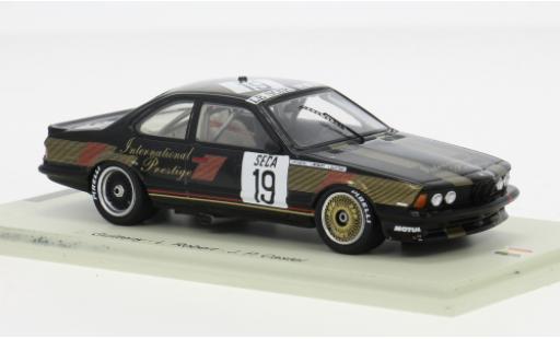 Bmw 635 1/43 Spark CSi 24h Spa 1986 #19 1:43 modellino in miniatura
