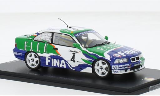 Bmw M3 1/43 Spark (E36) No.4 Fina Fina 24h Spa 1997 1:43 modellino in miniatura