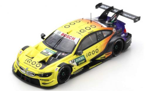 Bmw M4 1/43 Spark DTM No.16 Team RMG iQOO DTM Hockenheim 2020 T.Glock modellino in miniatura