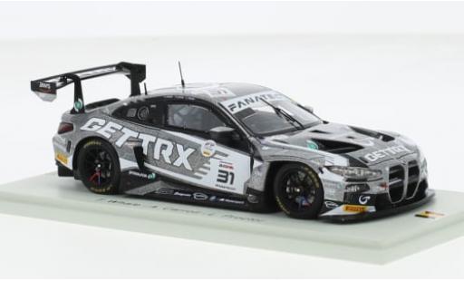 Bmw M4 1/43 Spark GT3 No.31 Team WRT 24h Spa 2023 1:43 modellino in miniatura