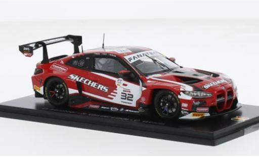 Bmw M4 1/43 Spark GT3 No.32 Team WRT 24h Spa 2023 1:43 modellino in miniatura