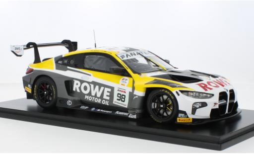 Bmw M4 1/18 Spark GT3 No.98 ROWE Racing 24h Spa 2023 1:18 modellino in miniatura