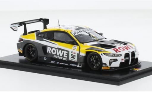 Bmw M4 1/43 Spark GT3 No.98 ROWE Racing 24h Spa 2023 1:43 modellino in miniatura